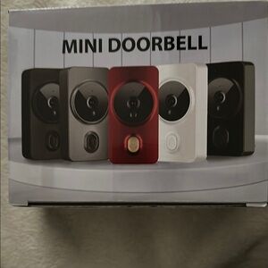 Mini Doorbell in black NIB